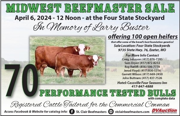 April 6, 2024 Beefmaster Sale